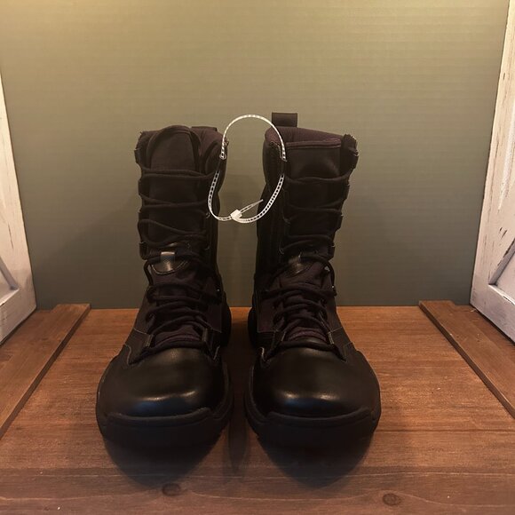 NWOB Nike Mens SFB Field Tactical Military Combat Boots Black AO7507 001 Size 7 - Picture 3 of 7